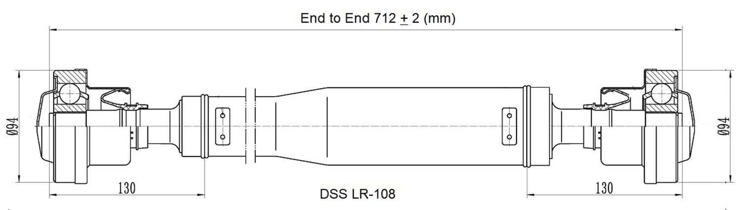 Drive Shaft Assembly LR-108