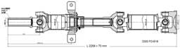 Drive Shaft Assembly FO-616