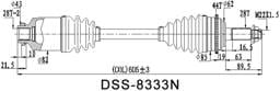 CV Axle Shaft 8333N