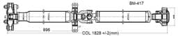 Drive Shaft Assembly BM-417