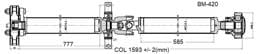 Drive Shaft Assembly BM-420