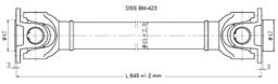 Drive Shaft Assembly BM-423