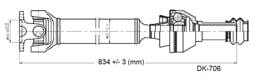 Drive Shaft Assembly DK-706