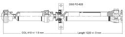 Drive Shaft Assembly FO-625