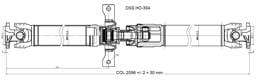 Drive Shaft Assembly HO-304