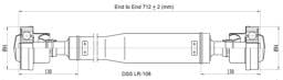 Drive Shaft Assembly LR-108