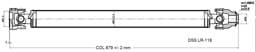 Drive Shaft Assembly LR-118