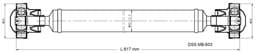 Drive Shaft Assembly MB-503