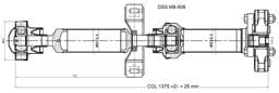 Drive Shaft Assembly MB-506