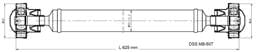 Drive Shaft Assembly MB-507