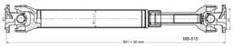 Drive Shaft Assembly MB-515