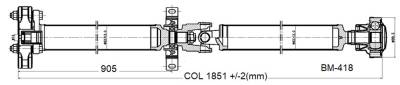 DSS - Drive Shaft Assembly BM-418