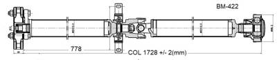 DSS - Drive Shaft Assembly BM-422