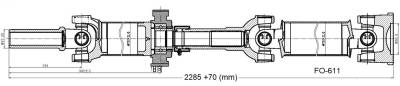 DSS - Drive Shaft Assembly FO-611