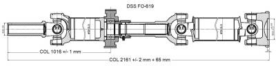 DSS - Drive Shaft Assembly FO-619