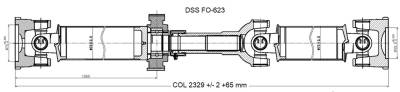 DSS - Drive Shaft Assembly FO-623
