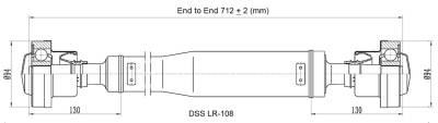 DSS - Drive Shaft Assembly LR-108