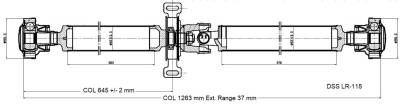 DSS - Drive Shaft Assembly LR-115