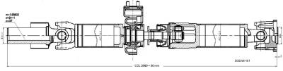 DSS - Drive Shaft Assembly MI-101