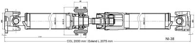DSS - Drive Shaft Assembly NI-38