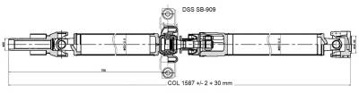 DSS - Drive Shaft Assembly SB-909