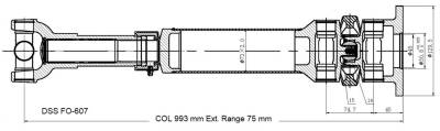 Drive Shaft Assembly FO-607