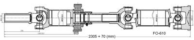Drive Shaft Assembly FO-610