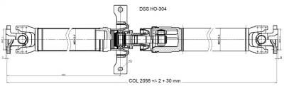 DSS - Drive Shaft Assembly HO-304