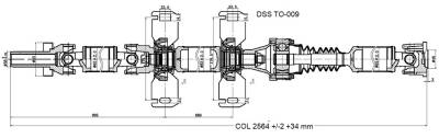 Drive Shaft Assembly TO-009