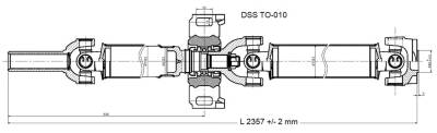 Drive Shaft Assembly TO-010