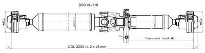 Drive Shaft Assembly VL-116